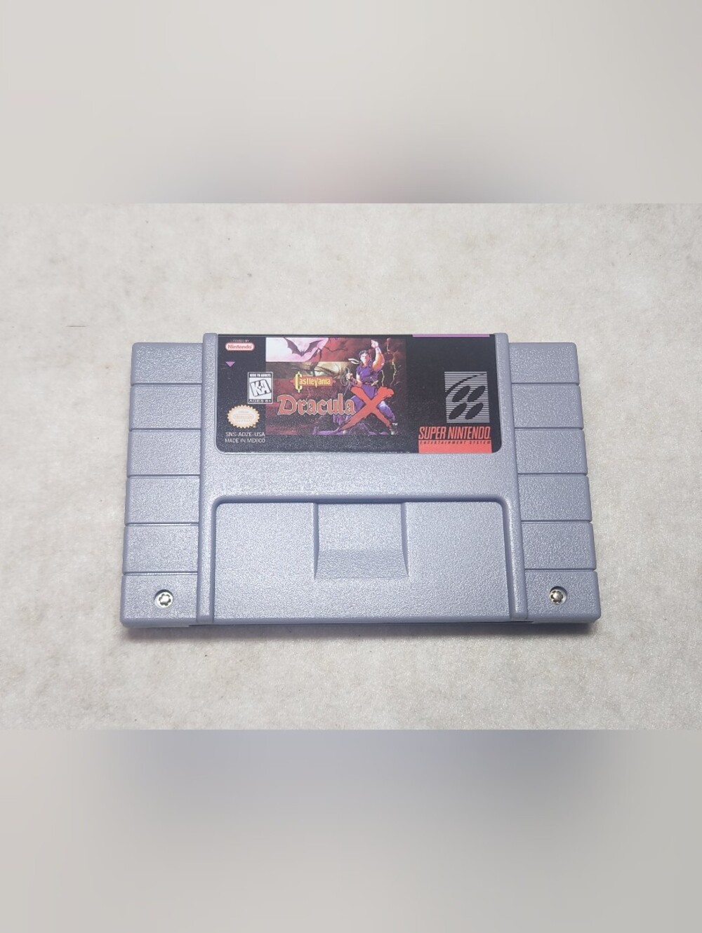 Castlevania Dracula X Nintendo SNES